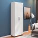 Livreiro 5 Prateleiras c/ Portas Grandes Office Branco
