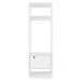 Módulo Guarda Roupa Closet 58cm Com 1 Porta Titan Branco Velluto - Móveis Leão