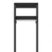 Módulo Guarda Roupa Closet 58cm Com 2 Gavetas Titan Preto Velluto - Móveis Leão