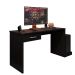 Mesa Gamer com 1 Gaveta e Suporte para CPU DRX-9000 Preto