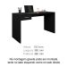 Mesa para Computador com 1 Gaveta Gávea Preto