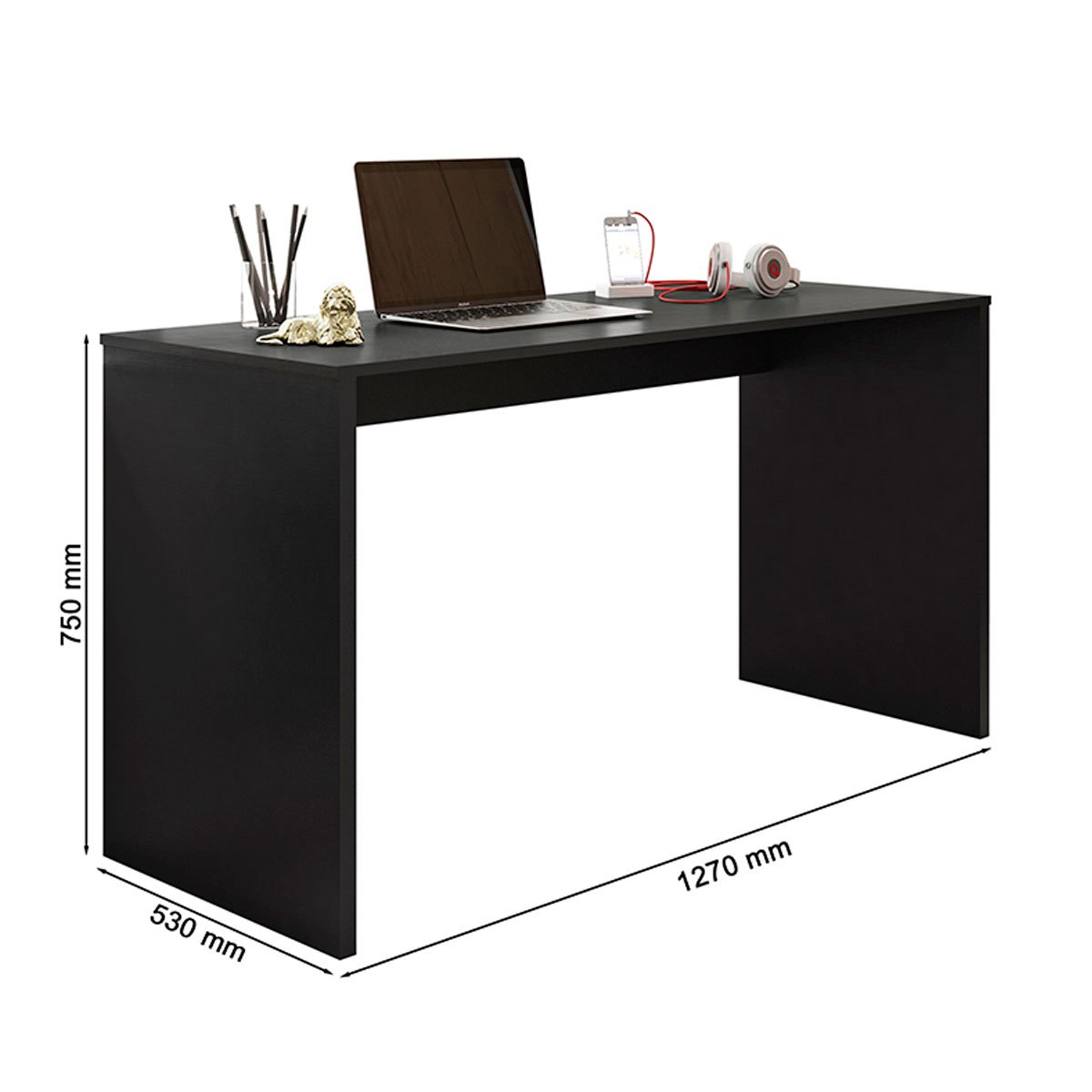 Mesa para Computador/Notebook Reforçada Gávea Preto