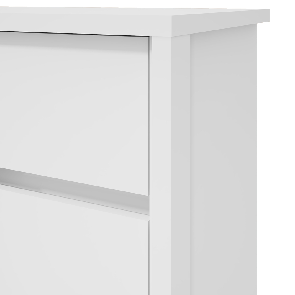 Comoda Urban 8 Gavetas - Lopas Branco