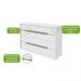 Comoda Urban 8 Gavetas - Lopas Branco