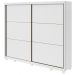 Guarda-Roupa Casal 2 Portas de Correr 6 Gavetas Toronto com Pés - Lopas Branco