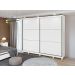 Guarda-Roupa Casal 2 Portas de Correr 6 Gavetas Toronto com Pés - Lopas Branco