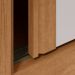 Guarda-Roupas Casal Nice 3 Portas 4 Gavetas Flex com Pés  s/ kit - Lopas Amendoa Clean/Off White