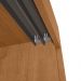 Guarda-Roupas Casal Nice 3 Portas 4 Gavetas Flex com Pés  s/ kit - Lopas Amendoa Clean/Off White