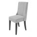 Kit 2 Cadeiras Celina - Lopas Linho Marrom/Amendoa Clean