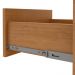 Mesa de Cabeceira 3 Gavetas Baiao - Lopas Amendoa Clean