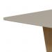 Mesa de Jantar Apogeu 160x80 Amêndoa/Off White - Móveis Lopas