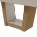 Mesa de Jantar Apogeu 160x80 Amêndoa/Off White - Móveis Lopas