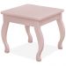 Banqueta Para Penteadeira Em MDF 022034 Rose LPA