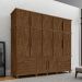 Guarda Roupa Casal Triplex 12 Portas 00103500 Malbec LPA