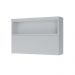 Armário Aéreo 1 Porta Basculante Marquesa 120cm 100% MDF Branco
