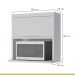 Armário Aéreo 1 Porta Marquesa 80cm 100% MDF Branco