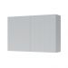 Armário Aéreo 2 Portas 120cm 100% MDF Rainha Branco