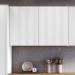 Armário Aéreo 2 Portas 120cm 100% MDF Rainha Branco