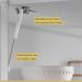 Armário Aéreo Micro 1 Porta Basculante 70cm 100% MDF Rainha Branco