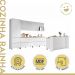 Cozinha 10 Peças 100% MDF Rainha Gourmet Branco