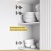 Cozinha 10 Peças 100% MDF Rainha Gourmet Branco