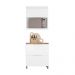 Cozinha 2 Peças 100% MDF Marquesa Branco