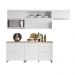Cozinha 5 Peças 100% MDF Marquesa Branco
