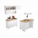 Cozinha 5 Peças 100% MDF Marquesa Gourmet Branco