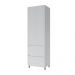 Paneleiro 2 Portas 2 Gavetas 70cm 100% MDF Rainha Branco