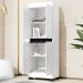 Armário Multiuso Organizador para Lavanderia Moderno com 4 Portas Top Luxo Gl