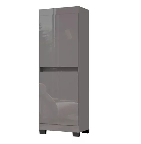 Armário Multiuso Organizador para Quarto Closset Sapateira 4 Portas Top Moderno Luxo Gl
