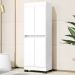 Armário Multiuso Organizador para Quarto Closset Sapateira 4 Portas Top Moderno Luxo Gl