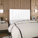 Cabeceira Casal 140cm Allia Corano Branco RM