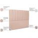 Cabeceira Casal 140cm Allia Linho Rose RM