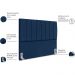 Cabeceira Casal 140cm Allia Suede Azul Marinho RM