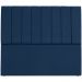 Cabeceira Casal 140cm Allia Suede Azul Marinho RM