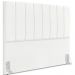 Cabeceira Casal 140cm Allia Suede Branco RM