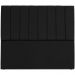 Cabeceira Casal 140cm Allia Suede Preto RM