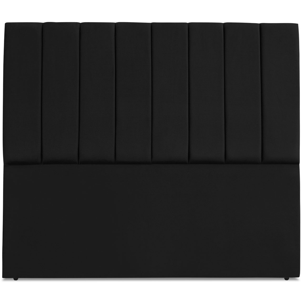 Cabeceira Casal 140cm Allia Suede Preto RM