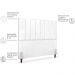 Cabeceira Casal 140cm Arlla Corano Branco RM
