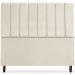Cabeceira Casal 140cm Arlla Suede Bege RM