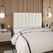Cabeceira Casal 140cm Arlla Suede Bege RM