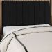 Cabeceira Queen 160cm Allia Suede Preto RM