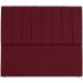 Cabeceira Queen 160cm Allia Suede Vinho RM