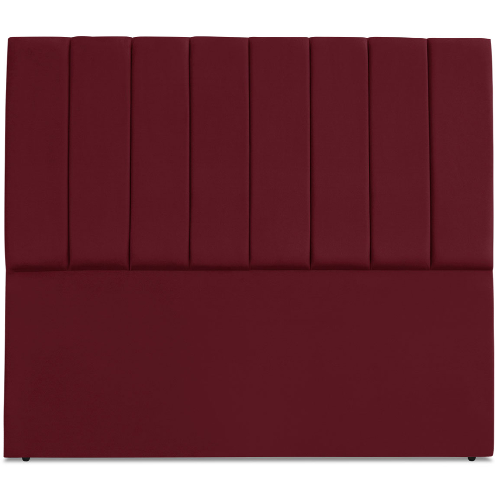 Cabeceira Queen 160cm Allia Suede Vinho RM