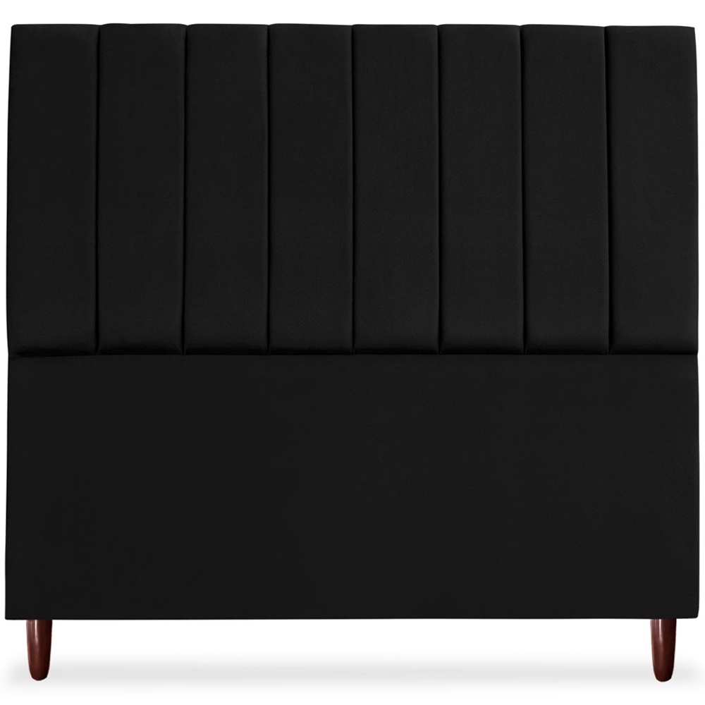 Cabeceira Queen 160cm Arlla Suede Preto RM