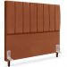 Cabeceira Queen 160cm Arlla Suede Terracota RM
