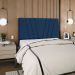 Cabeceira Queen 160cm Bell Suede Azul RM