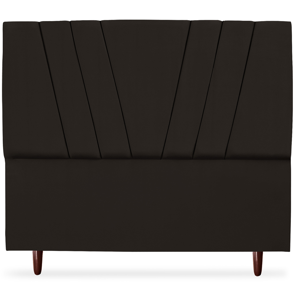Cabeceira Queen 160cm Bell Suede Marrom RM