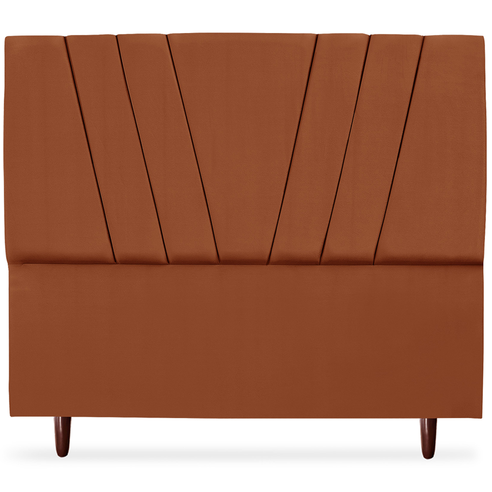 Cabeceira Queen 160cm Bell Suede Terracota RM